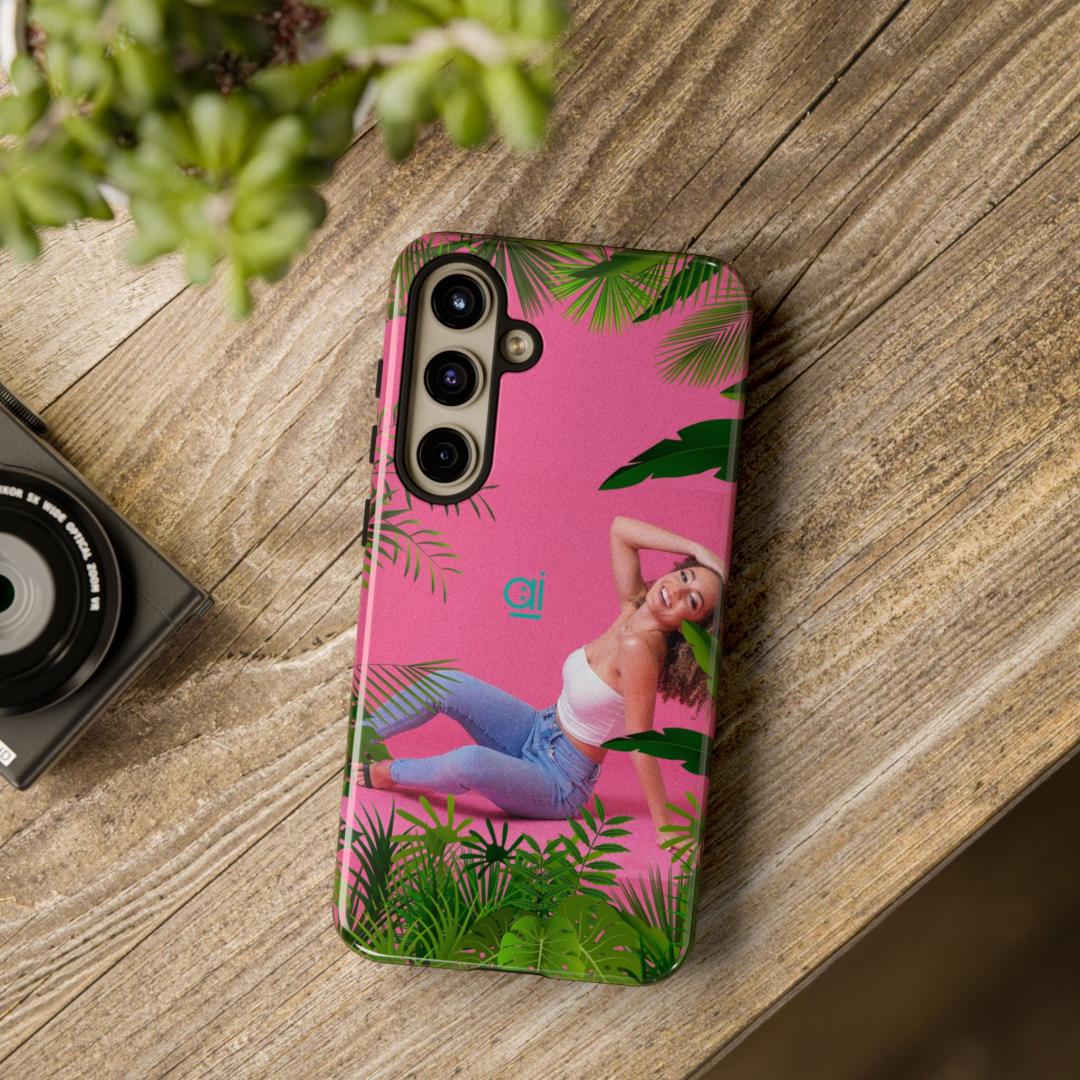 AI Brand - Stylish Tough Phone Case - Glossy & Matte - pose off