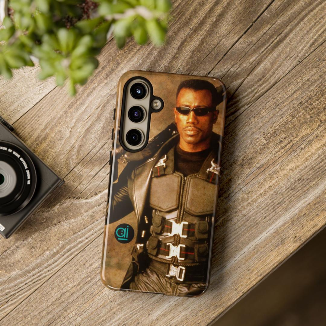 AI Brand - Stylish Tough Phone Case - Glossy & Matte - Atomic Impact - the blades