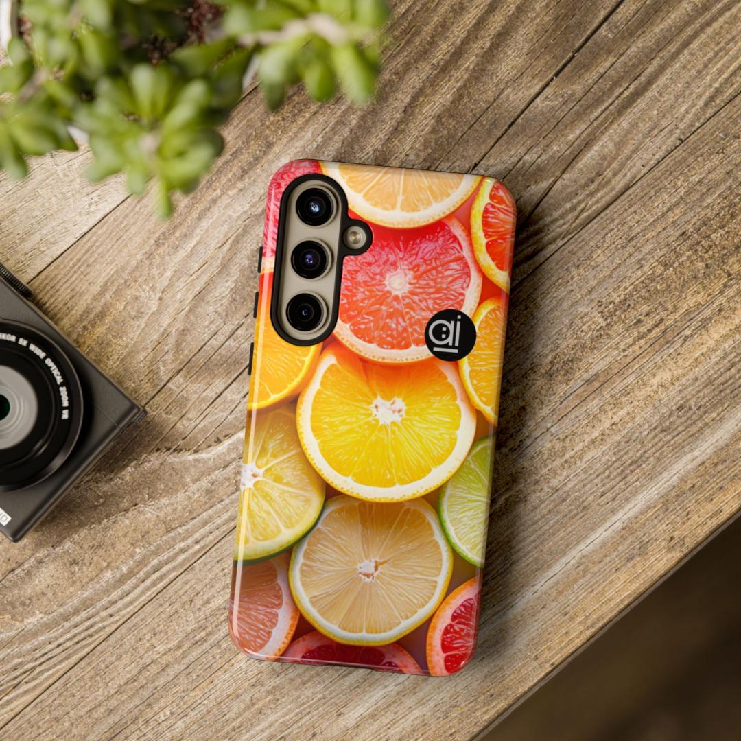 AI Brand - Stylish Tough Phone Case - Glossy & Matte - slices