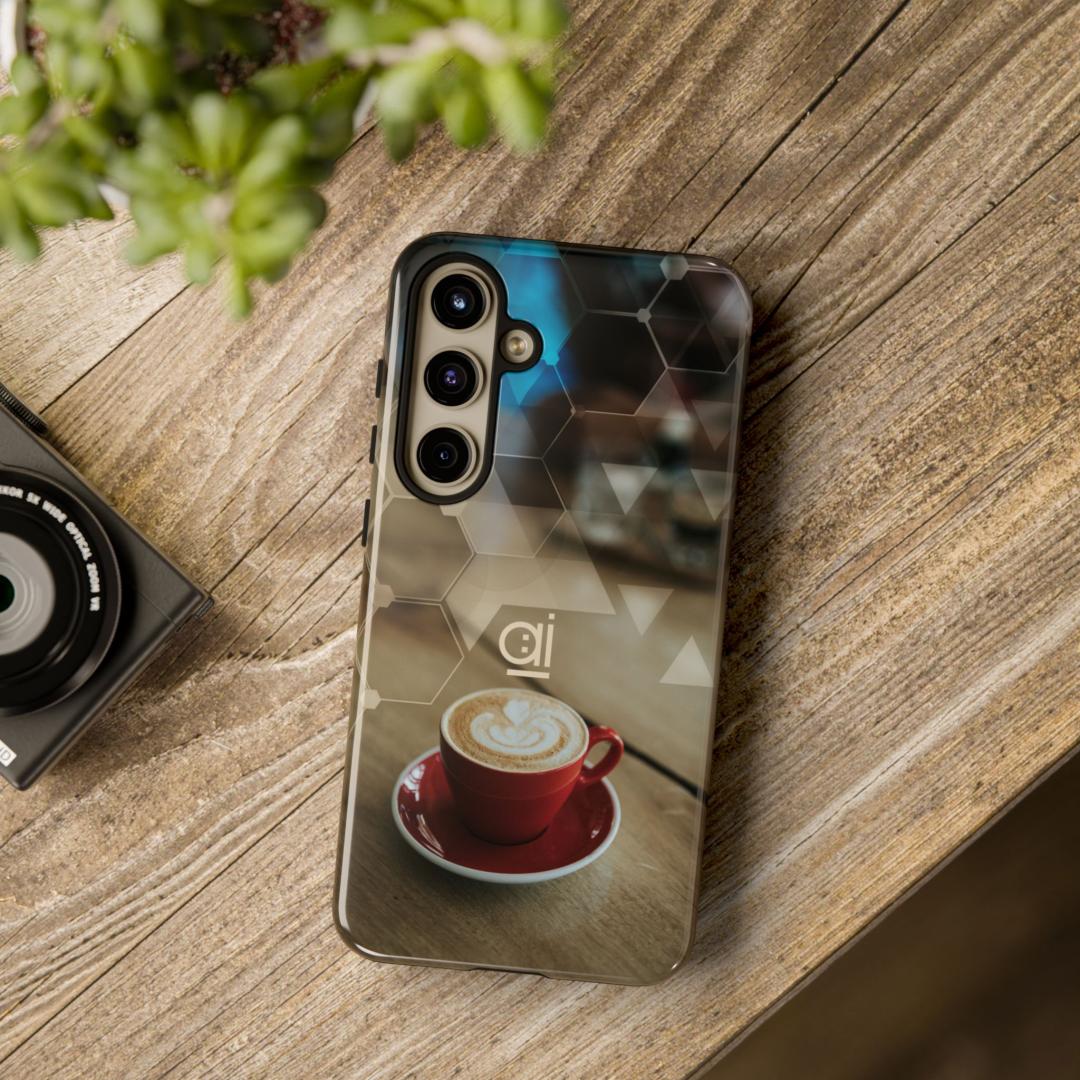 AI Brand - Stylish Tough Phone Case - Glossy & Matte - grab a cinno