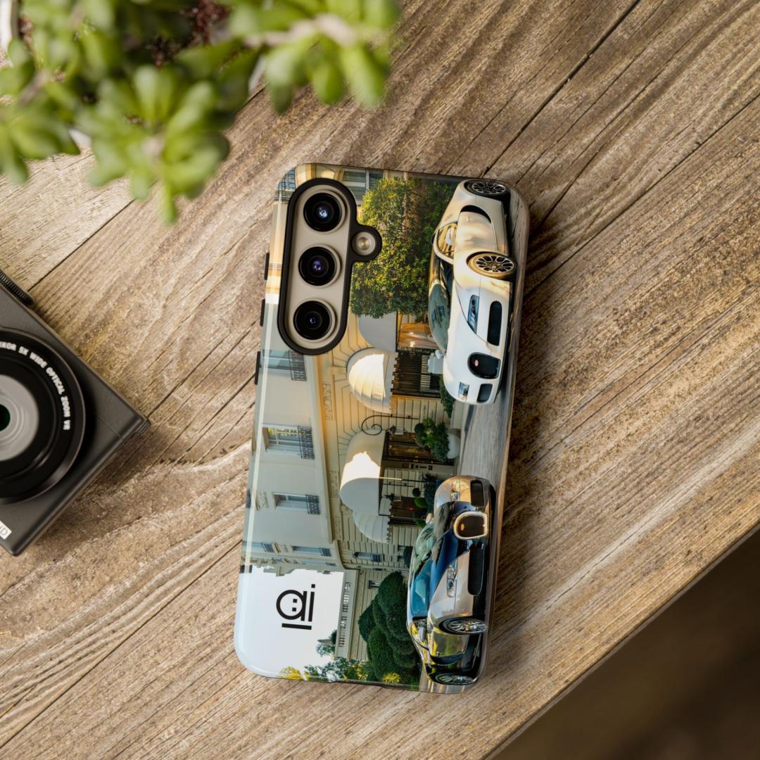 AI Brand - Stylish Tough Phone Case - Glossy & Matte - Someone said Bugatti