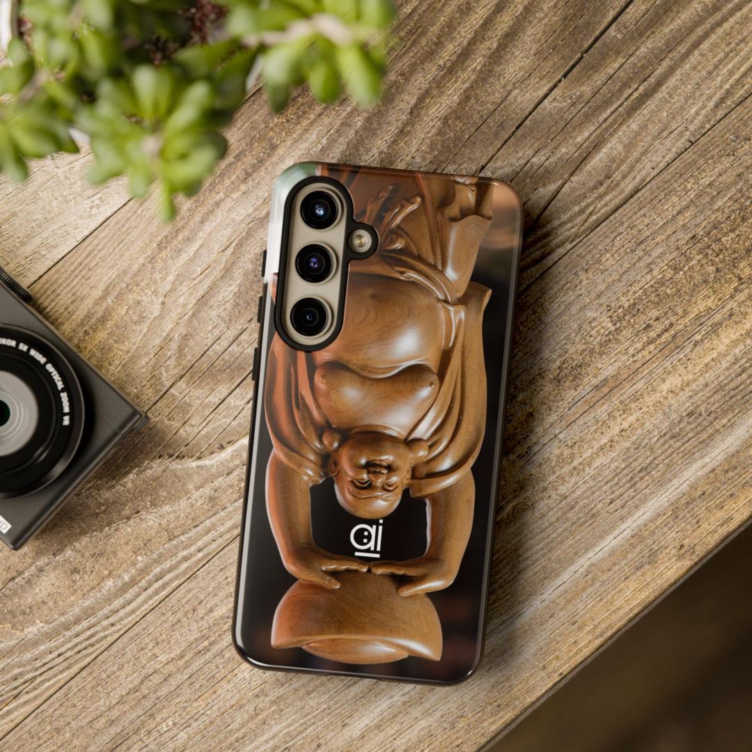AI Brand - Stylish Tough Phone Case - Glossy & Matte - be happy