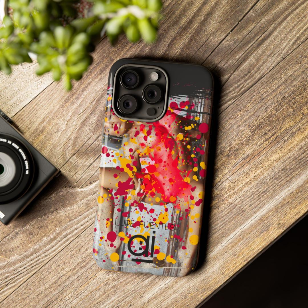 AI Brand - Stylish Tough Phone Case - Glossy & Matte - Lupe Fuentes Splayed Out