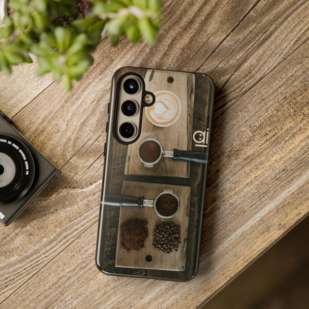 AI Brand - Stylish Tough Phone Case - Glossy & Matte - making it smooth