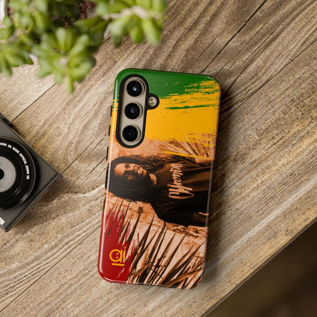 AI Brand - Stylish Tough Phone Case - Glossy & Matte - here comes trouble