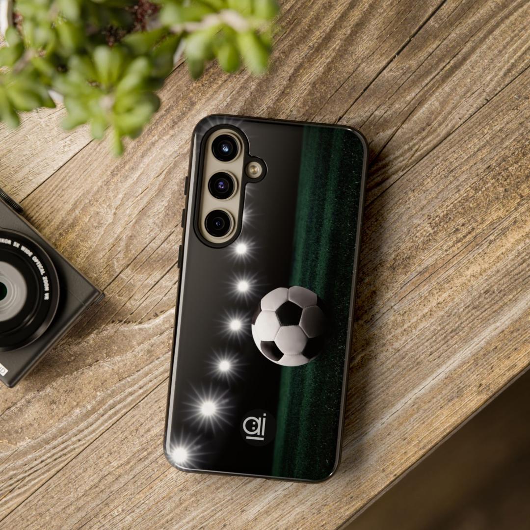 AI Brand - Stylish Tough Phone Case - Glossy & Matte - soccer