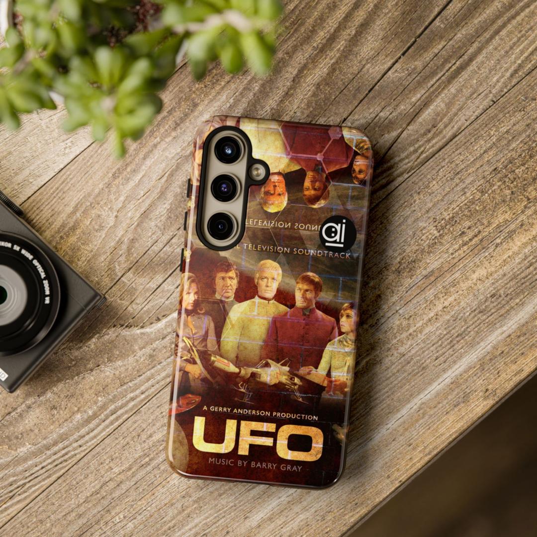AI Brand - Stylish Tough Phone Case - Glossy & Matte - vintage ufo