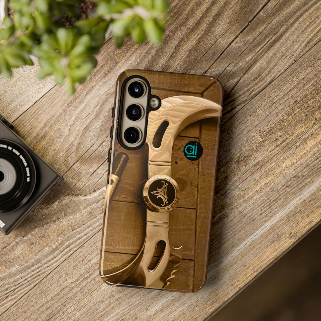 AI Brand - Stylish Tough Phone Case - Glossy & Matte - Atomic Impact - gut wrencher