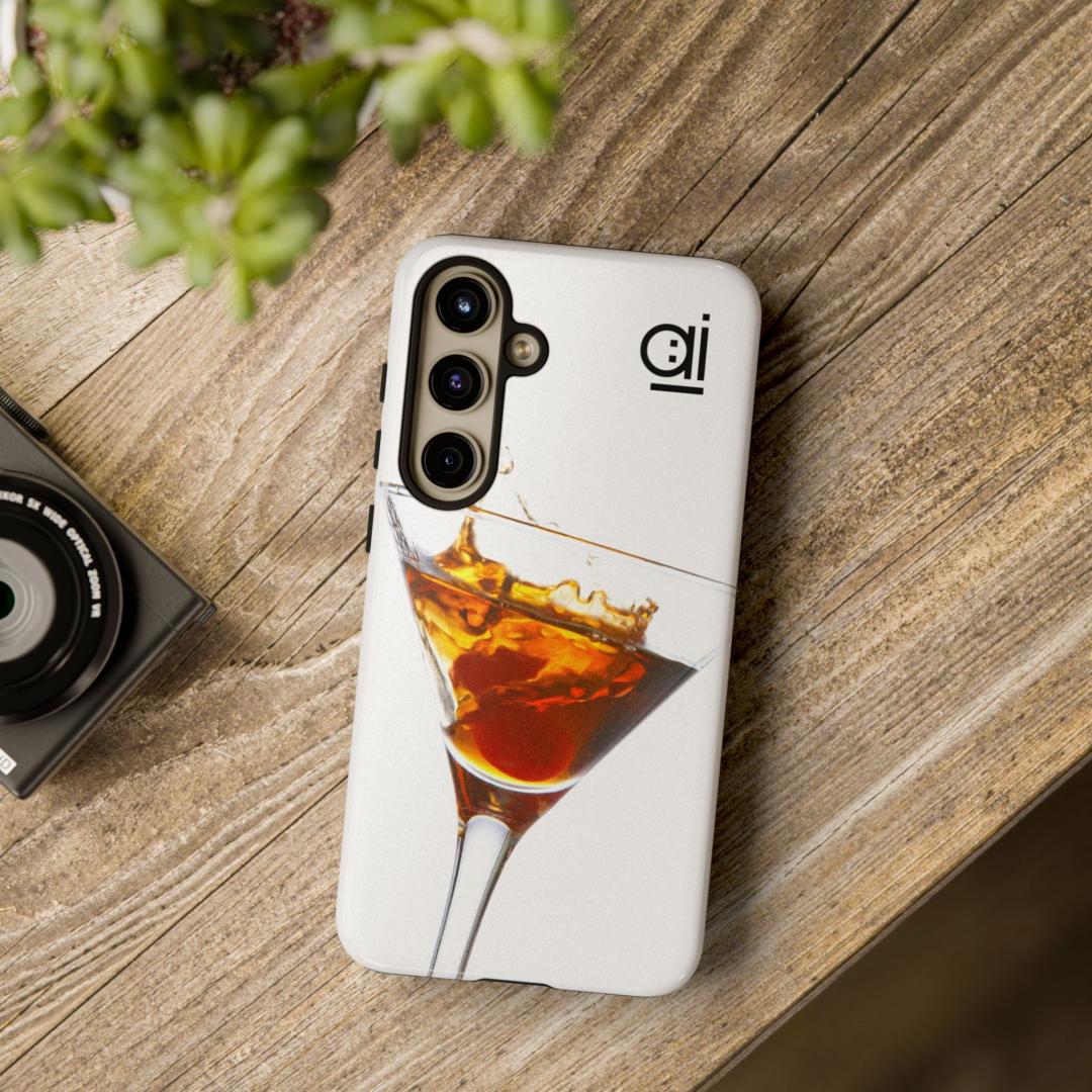 AI Brand - Stylish Tough Phone Case - Glossy & Matte - Let's Toast