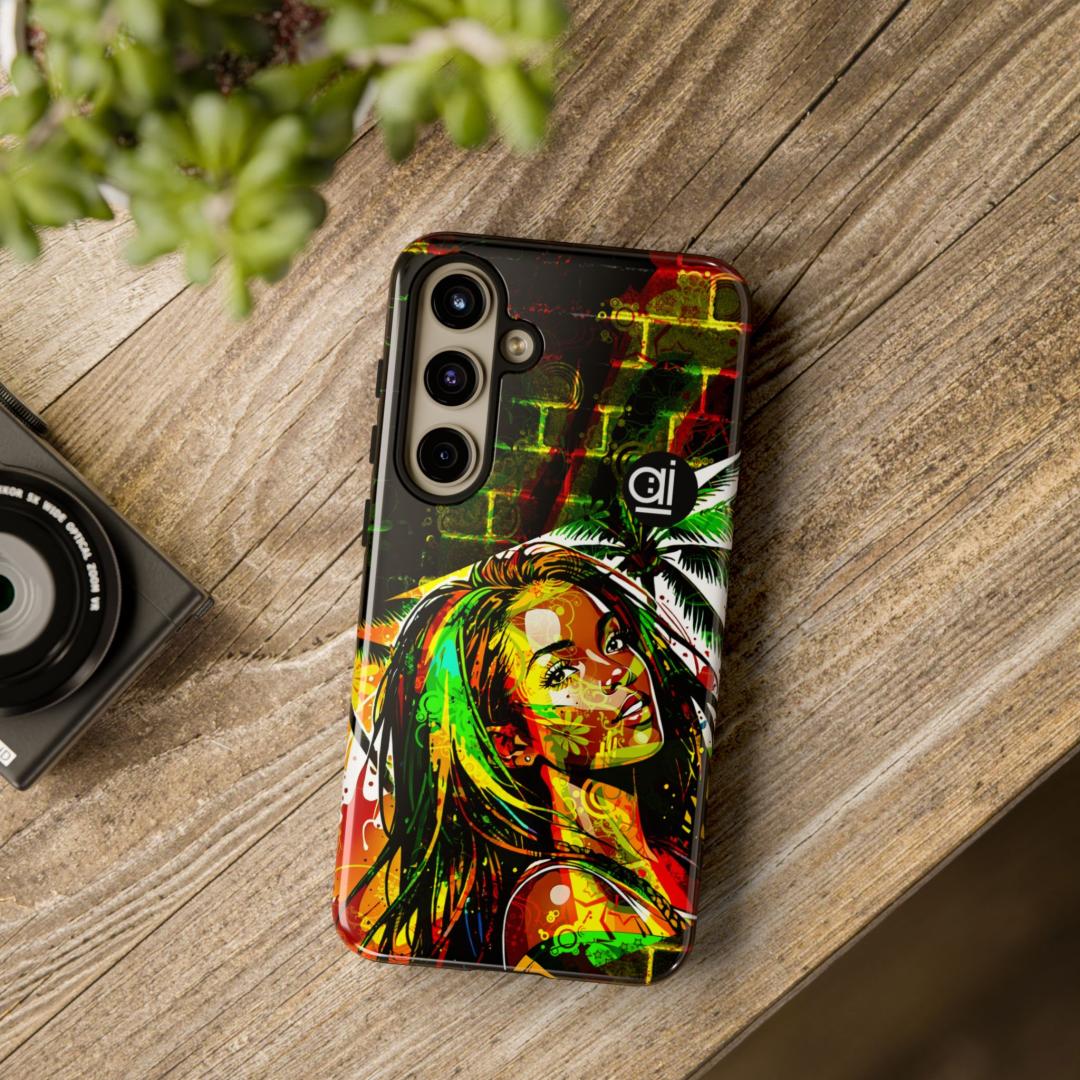 AI Brand - Stylish Tough Phone Case - Glossy & Matte - as the colors flow
