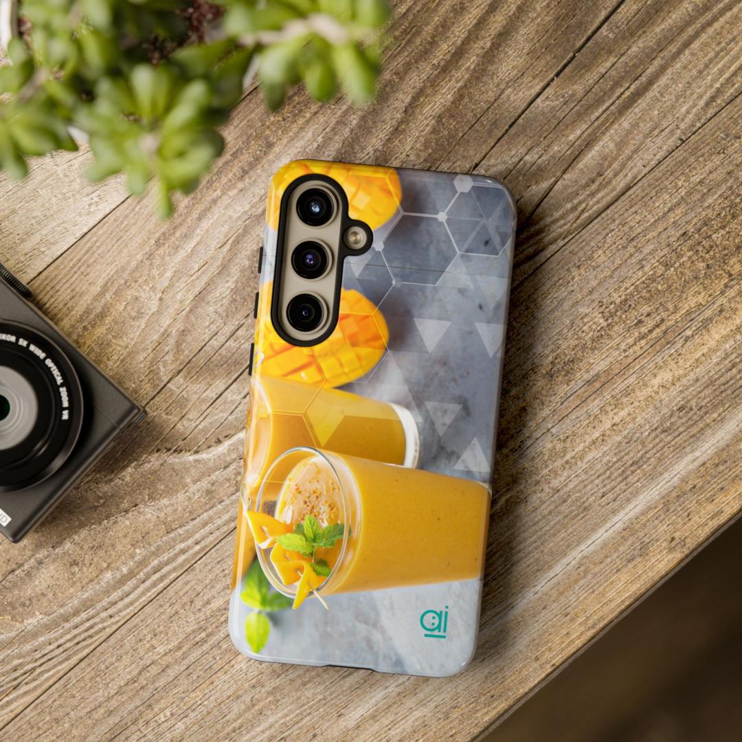 AI Brand - Stylish Tough Phone Case - Glossy & Matte - Atomic Impact - Lily's Mango
