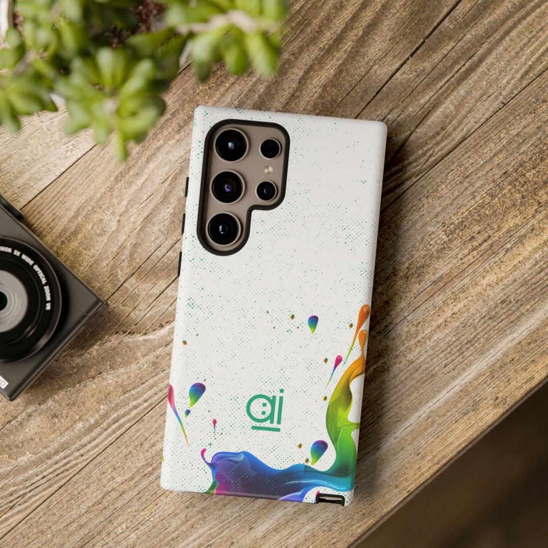 AI Brand - Stylish Tough Phone Case - Glossy & Matte - Big Splash