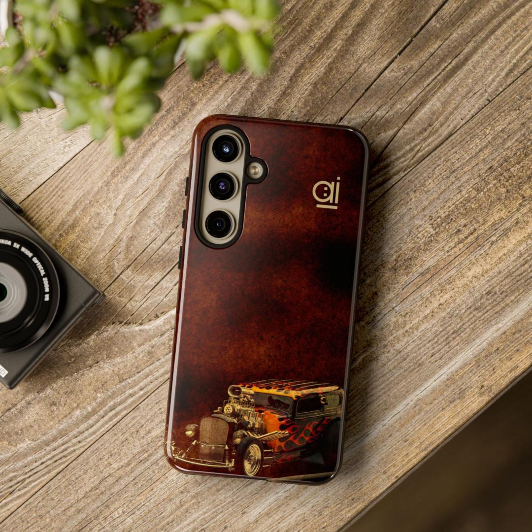 AI Brand - Stylish Tough Phone Case - Glossy & Matte - the hot rod