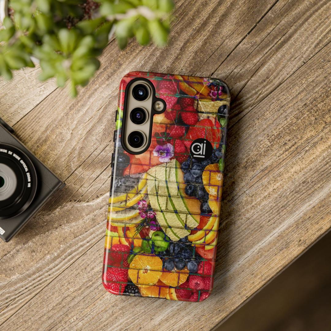 AI Brand - Stylish Tough Phone Case - Glossy & Matte - so fruity