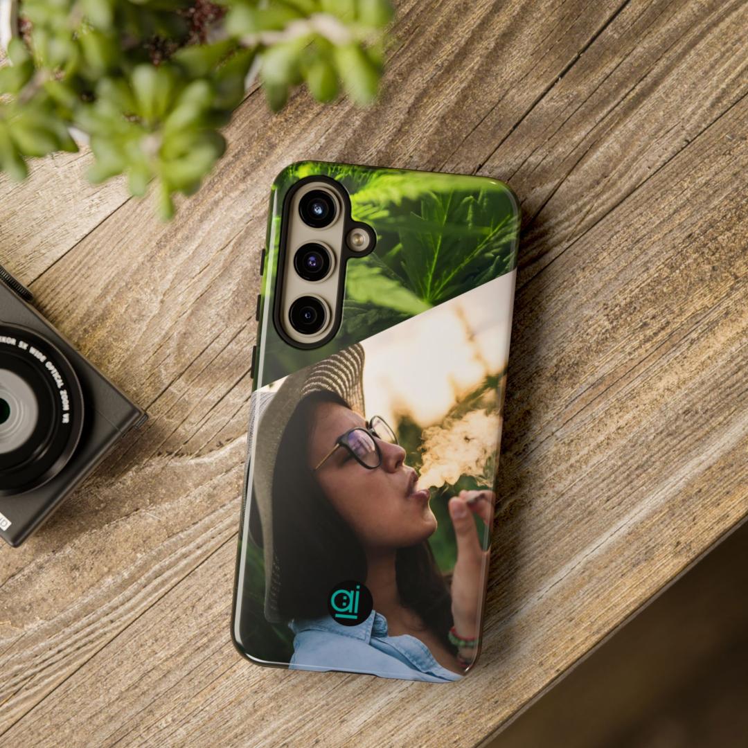 AI Brand - Stylish Tough Phone Case - Glossy & Matte - in the weeds