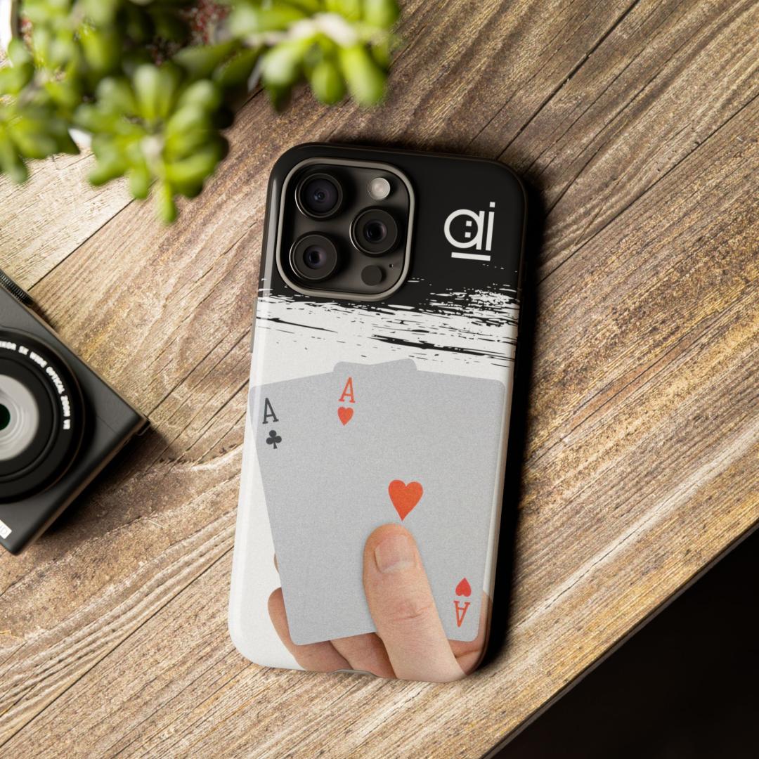 AI Brand - Stylish Tough Phone Case - Glossy & Matte - Aced It