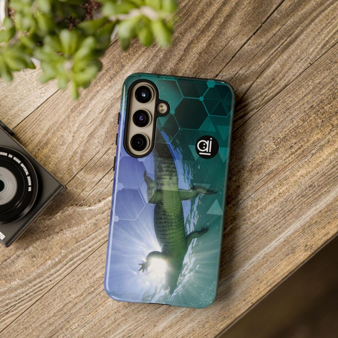 AI Brand - Stylish Tough Phone Case - Glossy & Matte - sea lizard