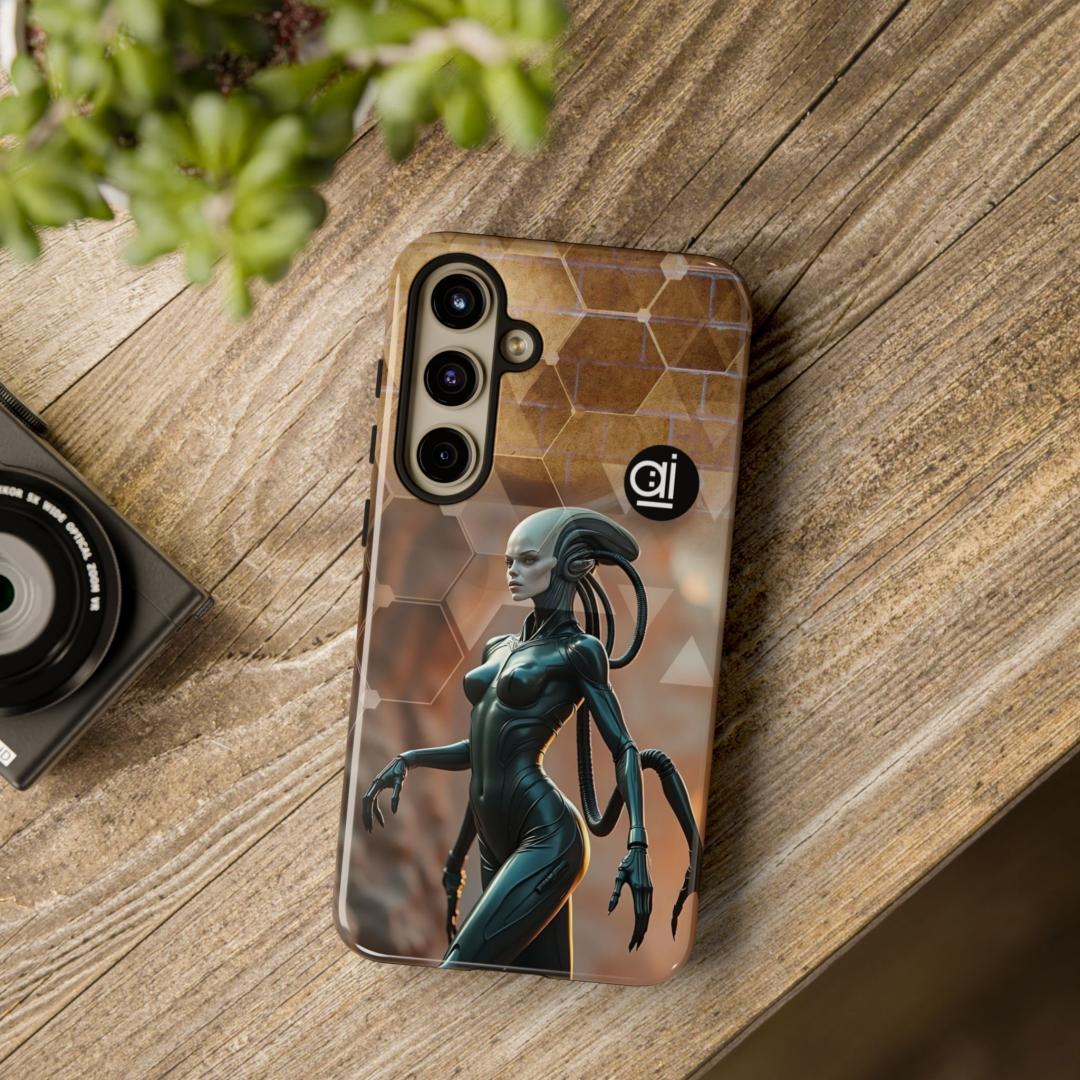 AI Brand - Stylish Tough Phone Case - Glossy & Matte - the queen