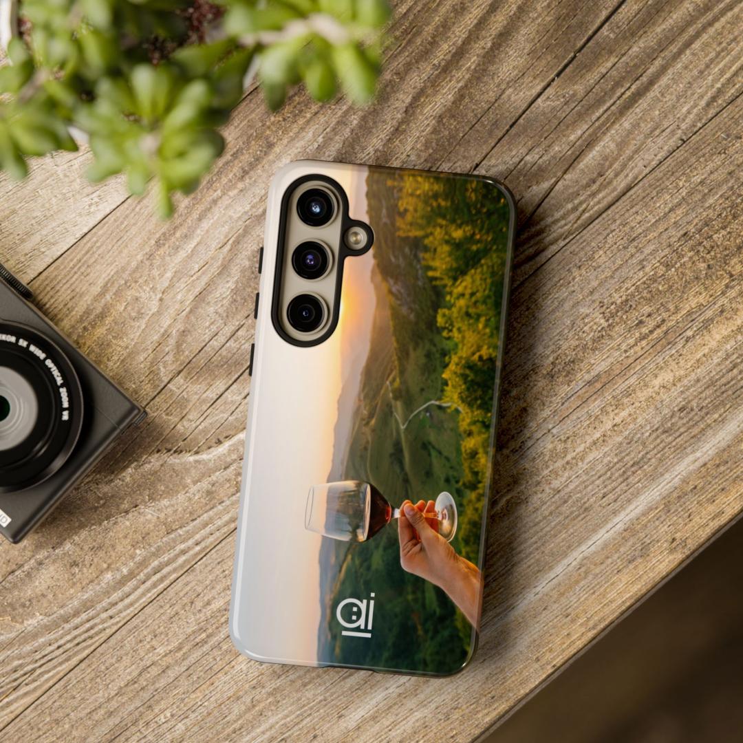 AI Brand - Stylish Tough Phone Case - Glossy & Matte - in the hills