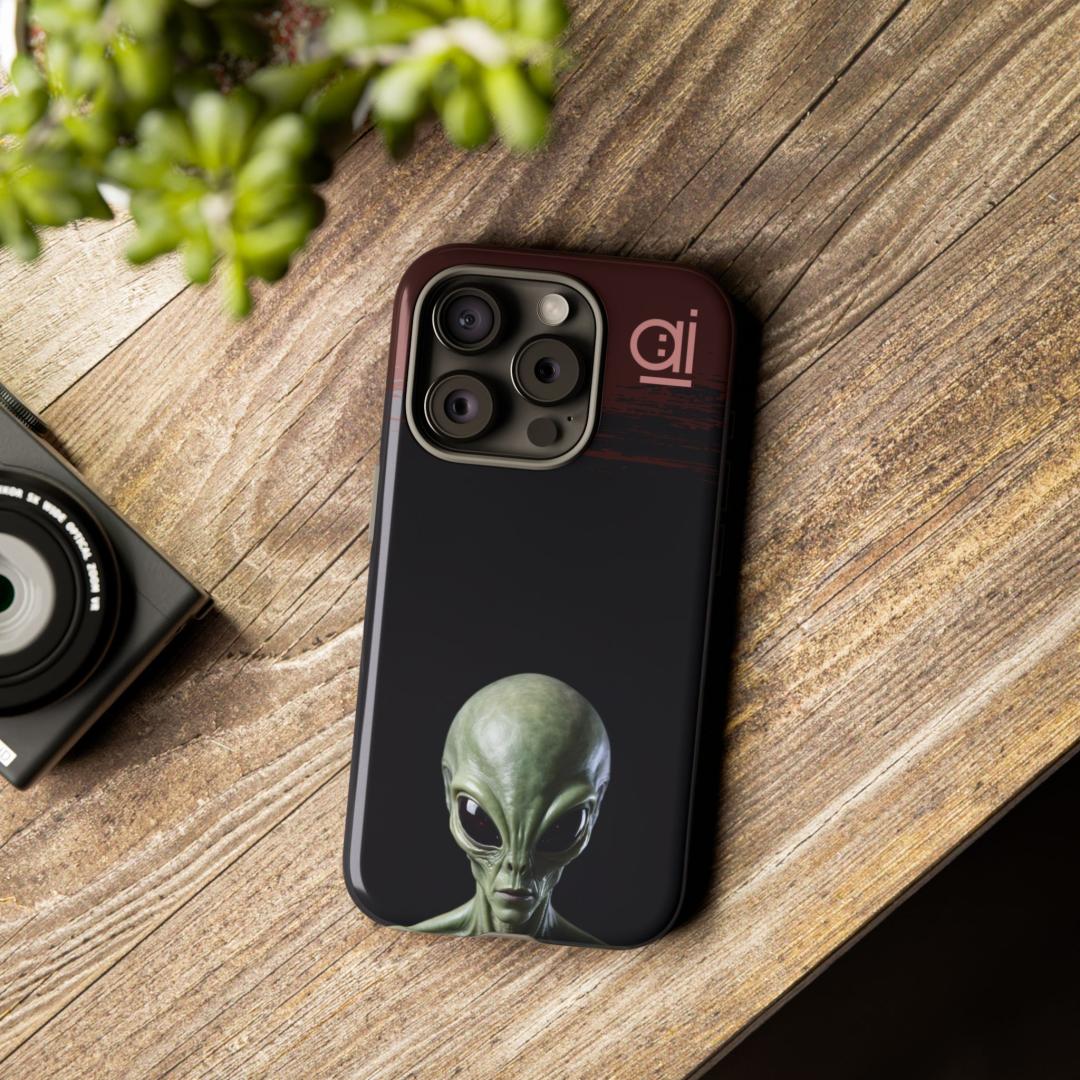 AI Brand - Stylish Tough Phone Case - Glossy & Matte - The Watcher