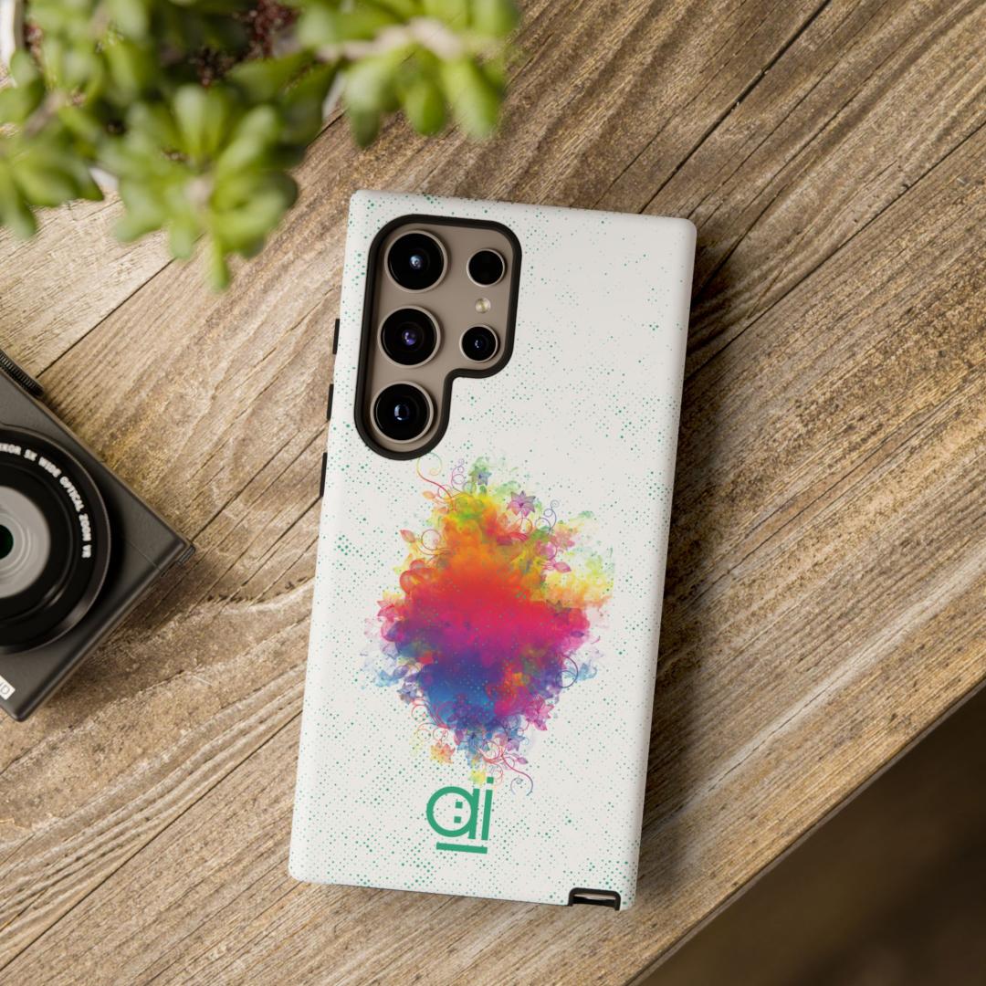 AI Brand - Stylish Tough Phone Case - Glossy & Matte - speckles