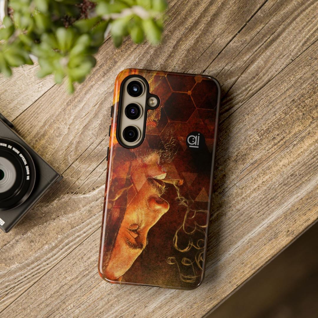 AI Brand - Stylish Tough Phone Case - Glossy & Matte - music and herbs