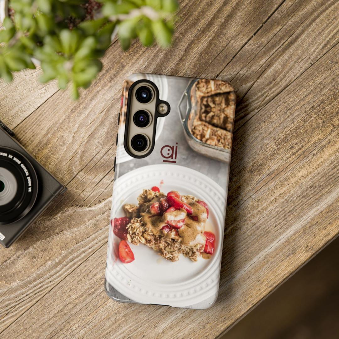 AI Brand - Stylish Tough Phone Case - Glossy & Matte - oat float