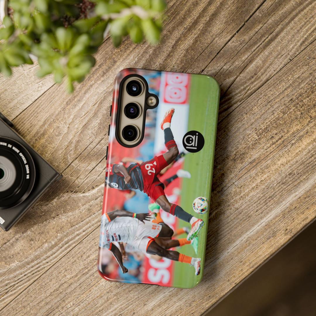 AI Brand - Stylish Tough Phone Case - Glossy & Matte - soccer play