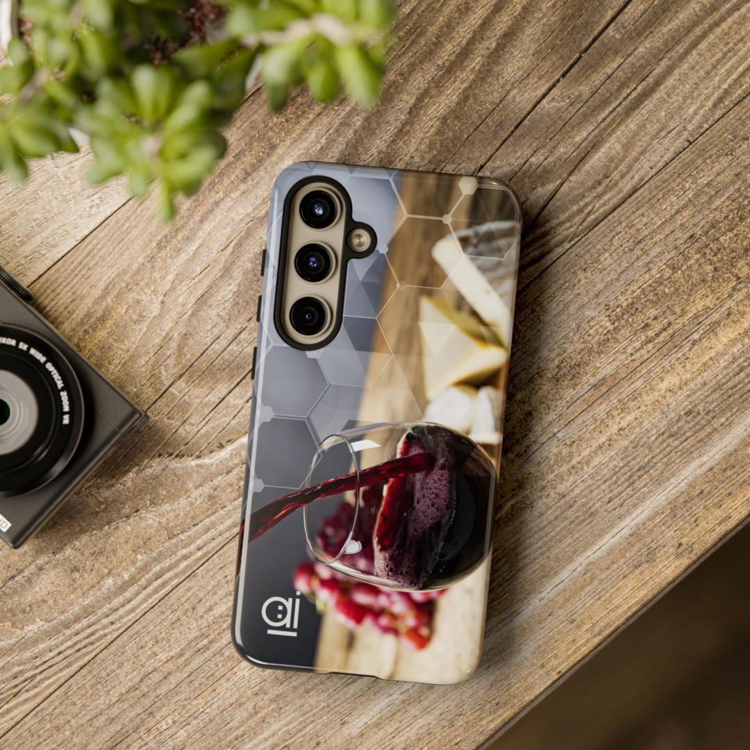 AI Brand - Stylish Tough Phone Case - Glossy & Matte - get the cheese