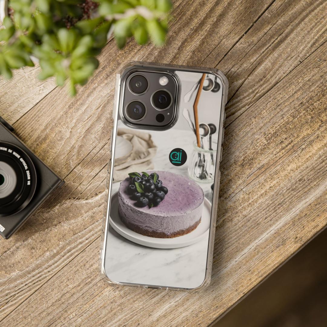 AI Brand Magnetic Clear Impact Cases For iPhone models - the cake