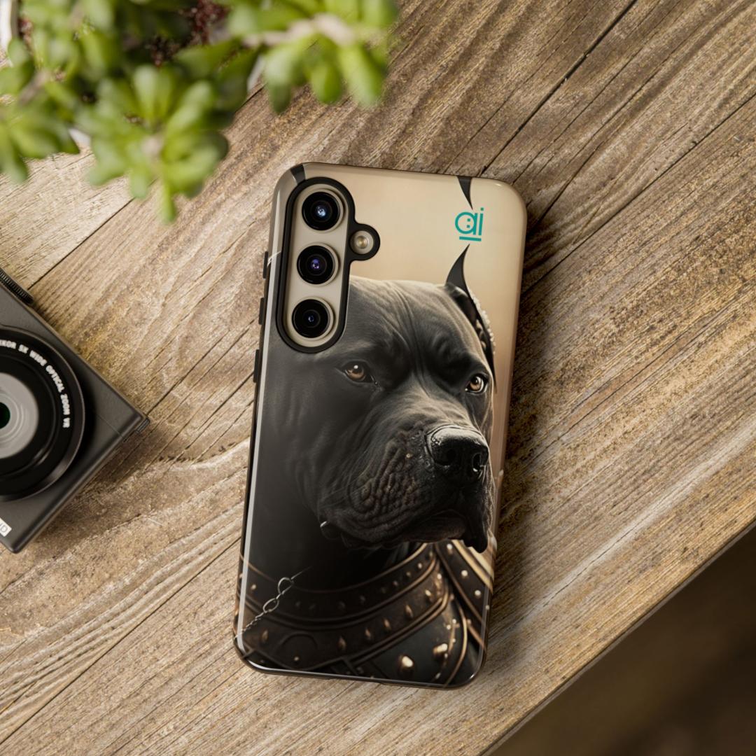 AI Brand - Stylish Tough Phone Case - Glossy & Matte - Atomic Impact - Pitbull