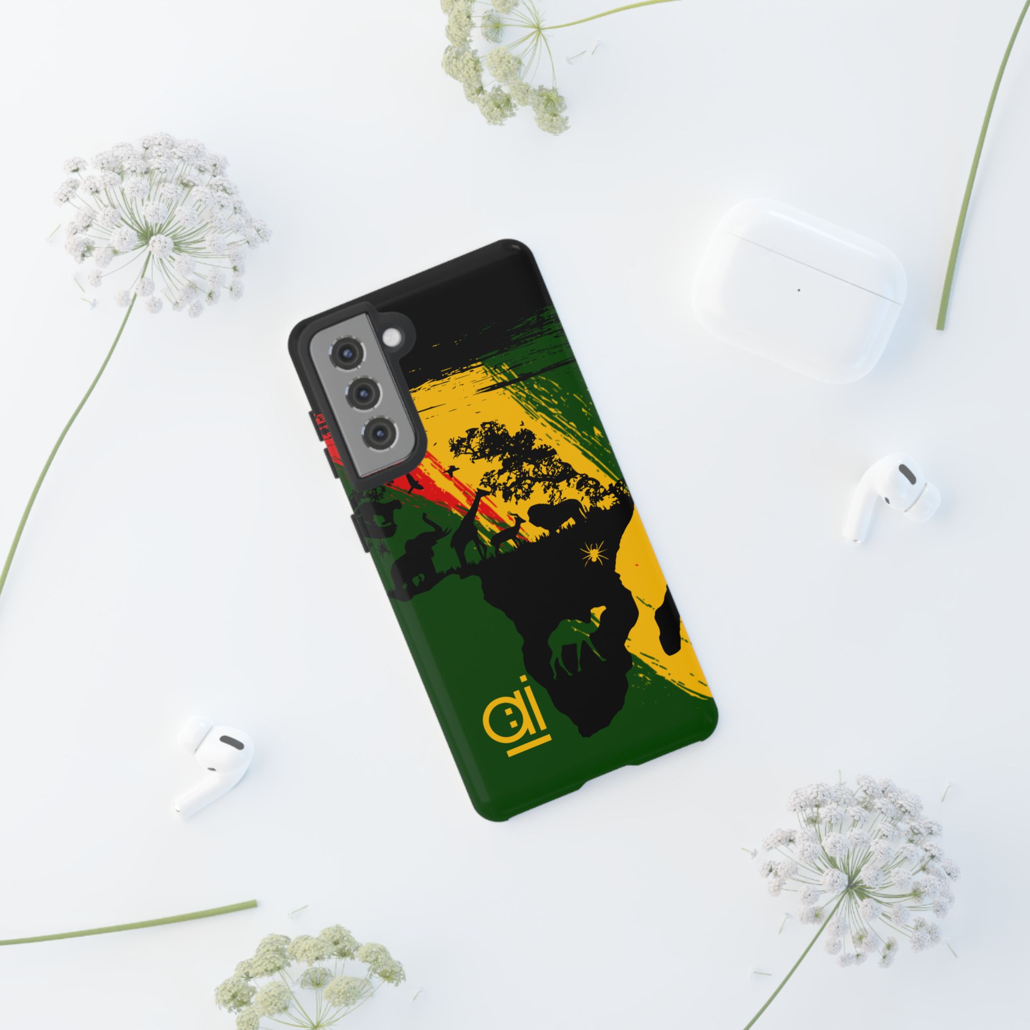 AI Brand - Stylish Tough Phone Case - Glossy & Matte - Wealth Land