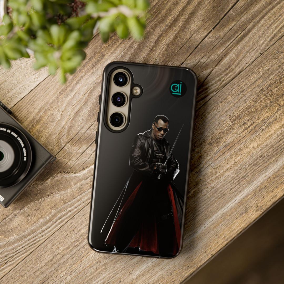 AI Brand - Stylish Tough Phone Case - Glossy & Matte - Atomic Impact - blade ready to slice