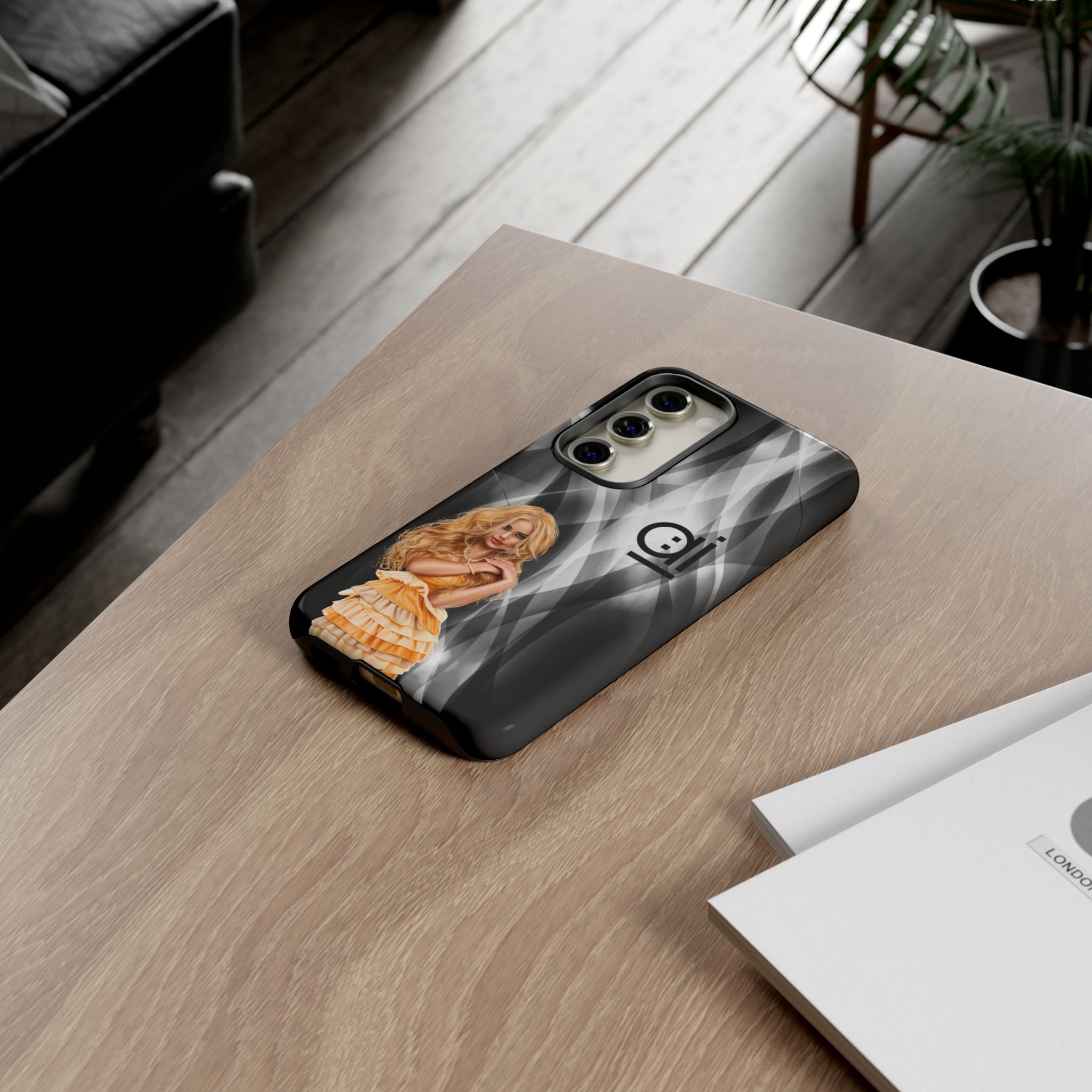AI Brand - Stylish Tough Phone Case - Glossy & Matte - Drawn Together