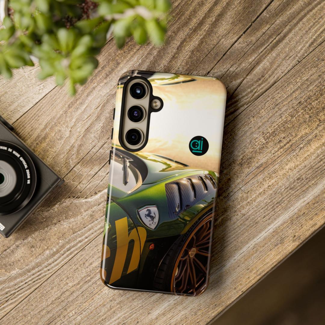 AI Brand - Stylish Tough Phone Case - Glossy & Matte - A stallion