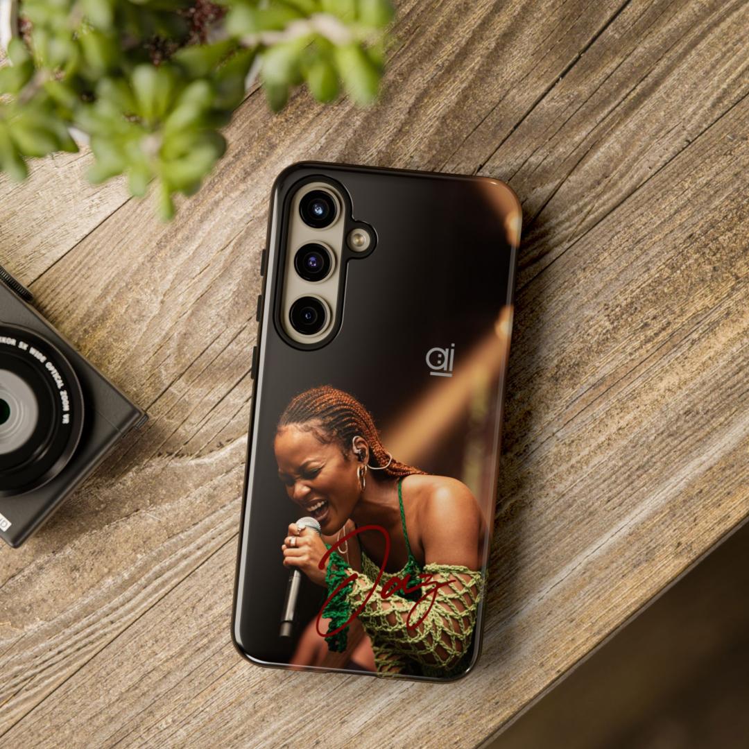 AI Brand - Stylish Tough Phone Case - Glossy & Matte - Jaz Elise Rocking Out