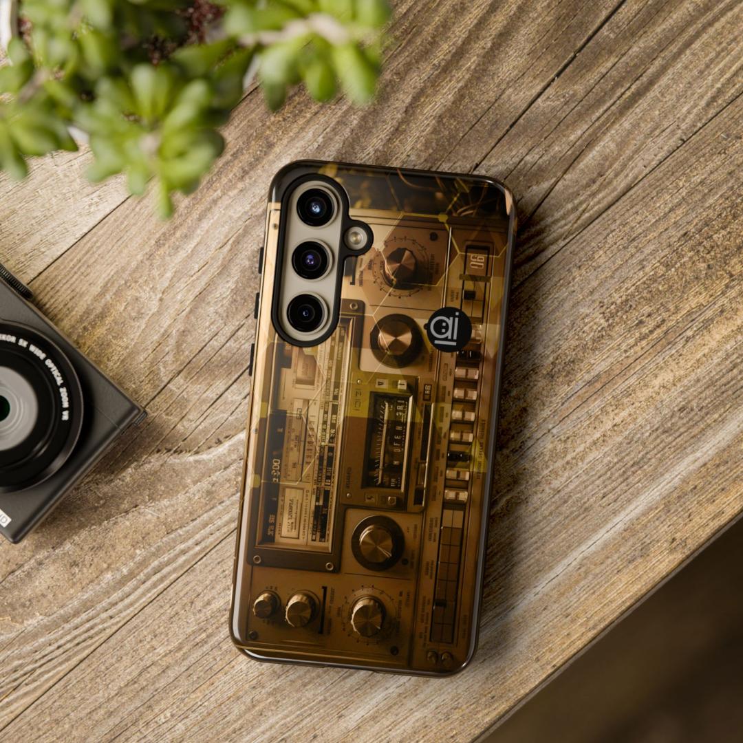 AI Brand - Stylish Tough Phone Case - Glossy & Matte - the vintage tuner