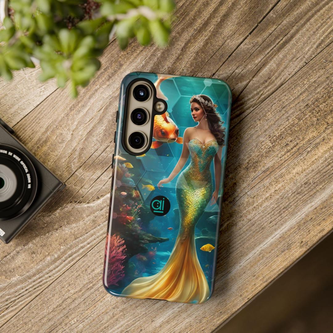 AI Brand - Stylish Tough Phone Case - Glossy & Matte - Atomic Impact - the mermaid friend