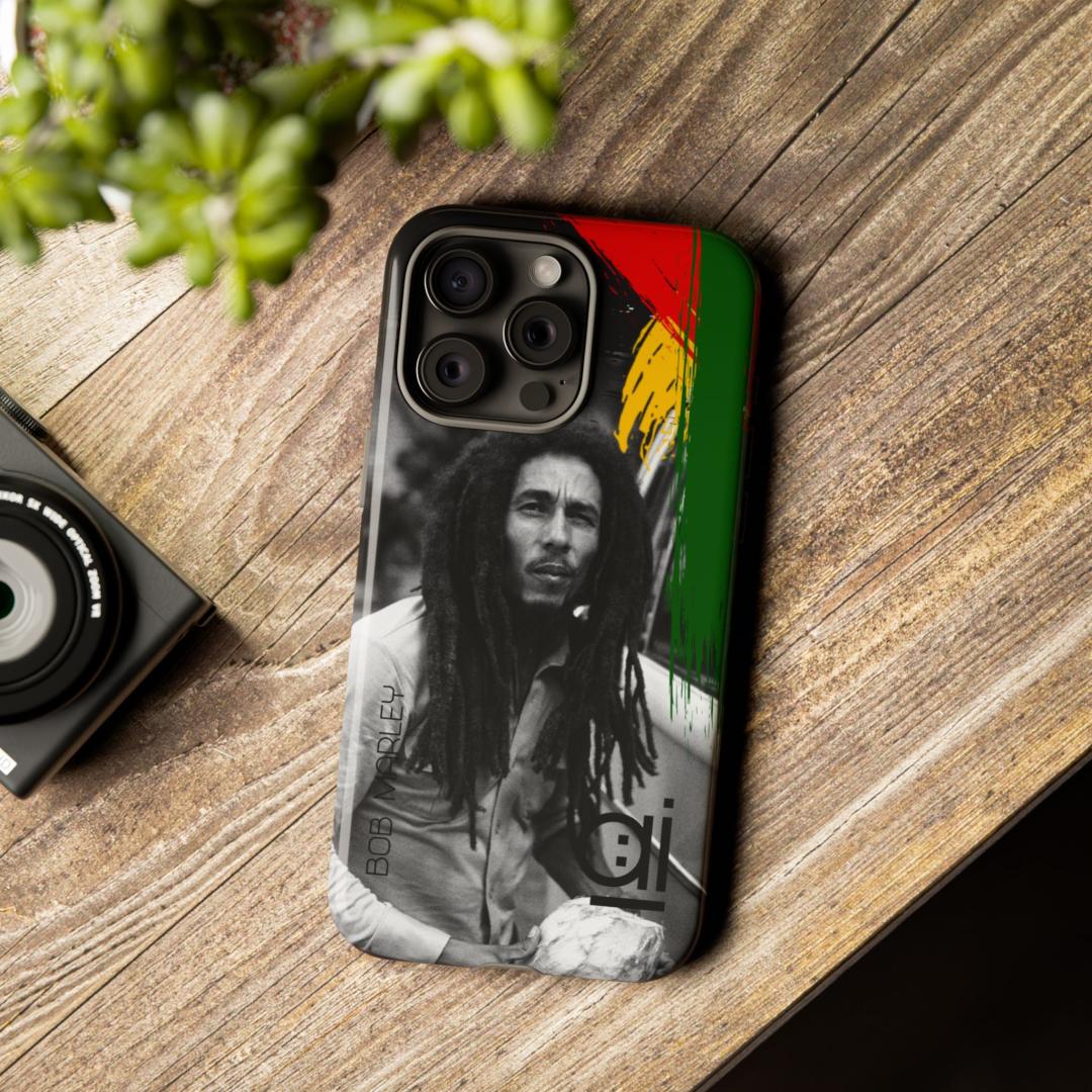 AI Brand - Stylish Tough Phone Case - Glossy & Matte - Rasta Vibe