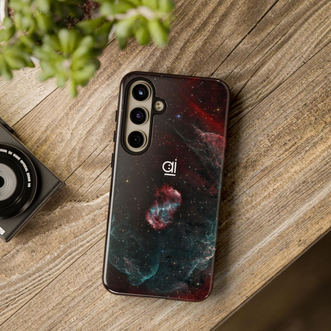 AI Brand - Stylish Tough Phone Case - Glossy & Matte - deep space