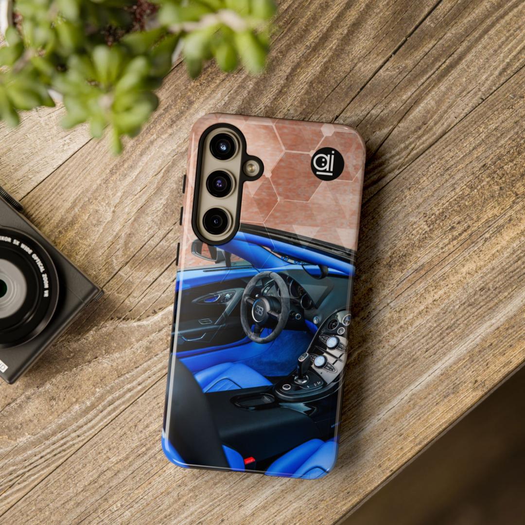 Ai Brand - Stylish Tough Phone Case - Glossy & Matte - The Bugatti Insinde