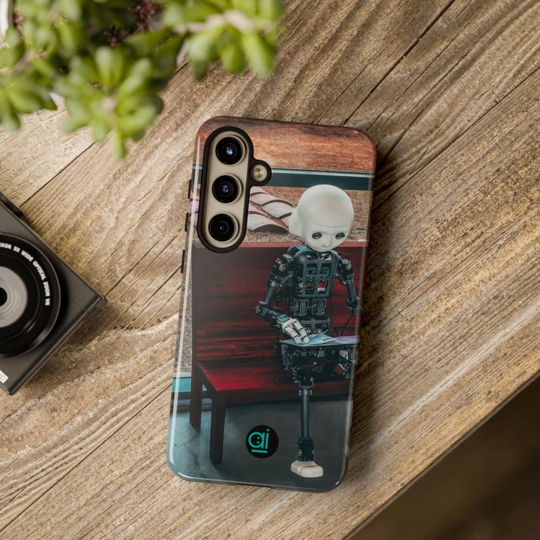 AI Brand - Stylish Tough Phone Case - Glossy & Matte - Atomic Impact - animatronic